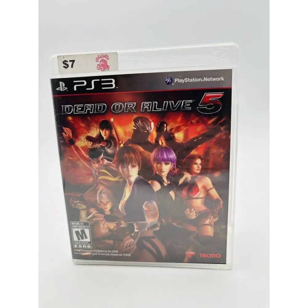 Dead or Alive 5 (Sony PlayStation PS3) CIB Complete With Manual Tecmo VG Cond